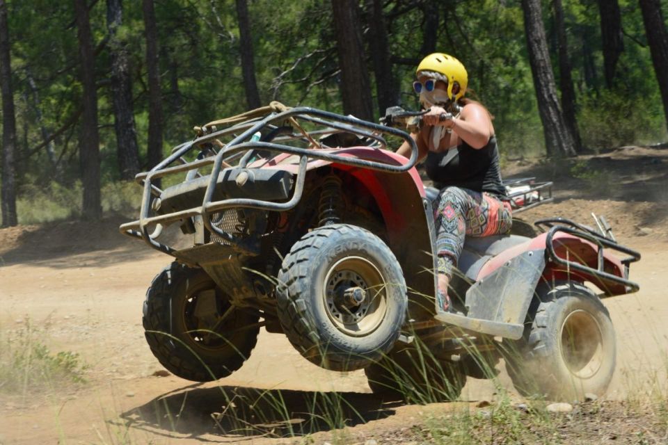 Alanya: Forest Quad-Bike Excursion with Hotel Pickup - Your ride through the mountain trails: speed, dust, and real terrain