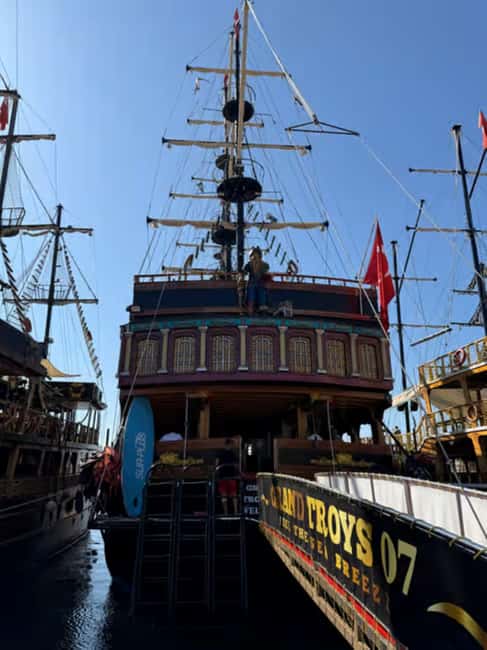 Alanya: Luxury Pirate Boat with Lunch & Unlimited Drinks - Timing Reality: Why the trip might feel shorter than the label