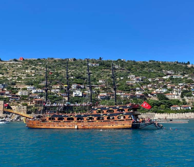 Alanya: Luxury Pirate Boat with Lunch & Unlimited Drinks - The ship, the crew, and the coast views that make it worth it