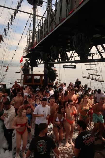Alanya: Pirate Boat Party with Foam, Disco, Lunch & Drinks - Drinks and Costs: What’s Included vs What You’ll Pay Extra