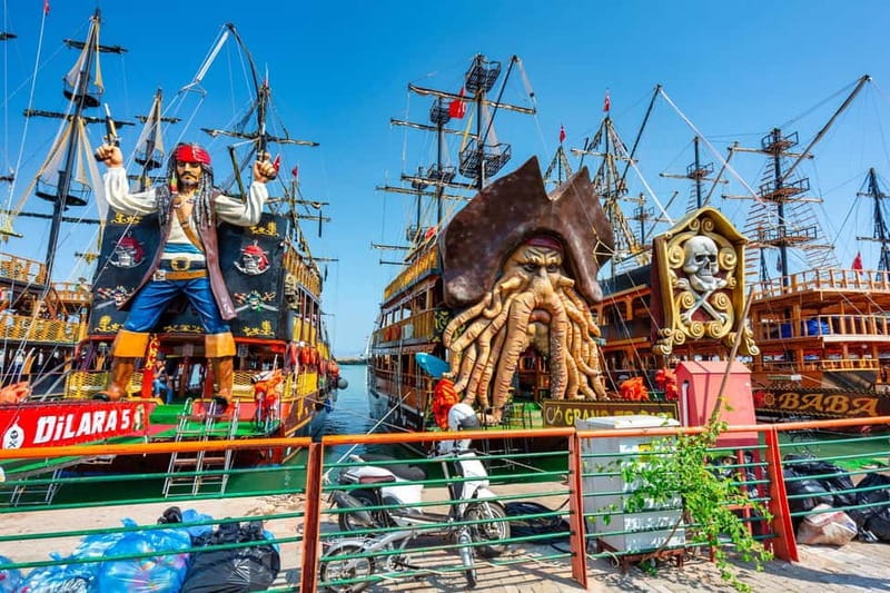 Alanya: Pirate Boat with Transfer, Lunch & Soft Drinks - Key points before you go