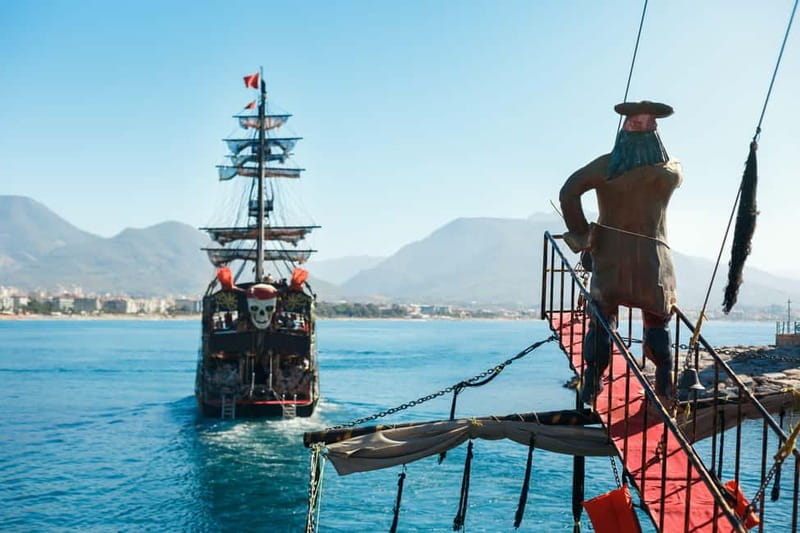 Alanya: Pirate Boat with Transfer, Lunch & Soft Drinks - Pirate Boat With Transfers: How the Day Really Runs