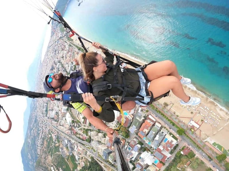 Alanya: Tandem Paragliding Experience with Video Option - The Video/Photo Office Presentation: A Nice Finish, Optional Upsell