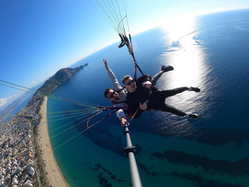 Alanya: Tandem Paragliding with Hotel Pickup - Cleopatra Bay from 500 Meters Up: The Real Wow Factor