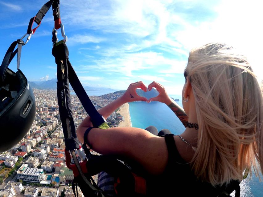 Alanya: Tandem Paragliding with Hotel Pickup - Landing on Cleopatra Beach and the Photos You’ll Probably Want