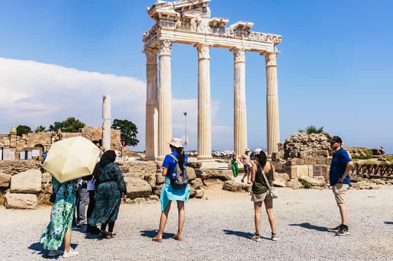 Antalya: Ancient Perge, Aspendos Theater & City of Side Tour - First stop: Perge and how to read a Roman city at street level
