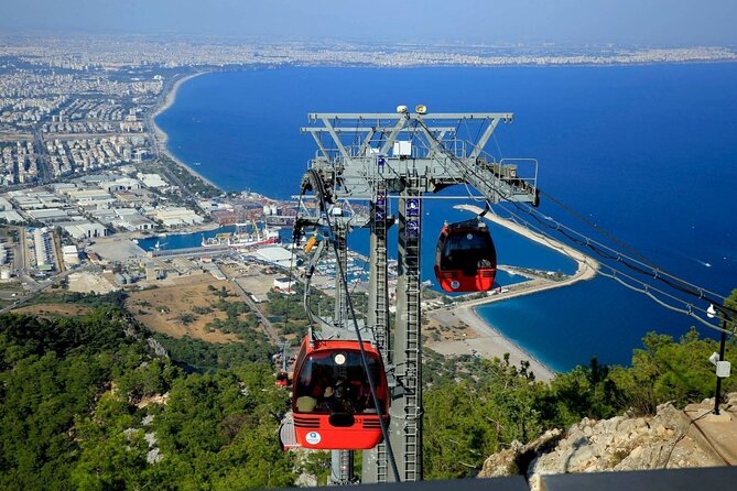 Antalya /Belek : Guided City Tour w/Cable Car & Waterfalls & Boat - Old Town Kaleiçi and Hadrian’s Gate: Where the Walking Gets Real