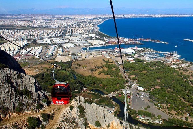 Antalya: City Tour with Boat Trip, Old Town & Waterfalls - Tunektepe Teleferik Cable Car: The Part to Double-Check
