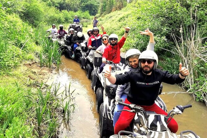 Antalya Combo Tour 3 in 1 Adventure Rafting & Quad Bike & Zipline - Quad biking and buggy moments: why muddy is part of the deal