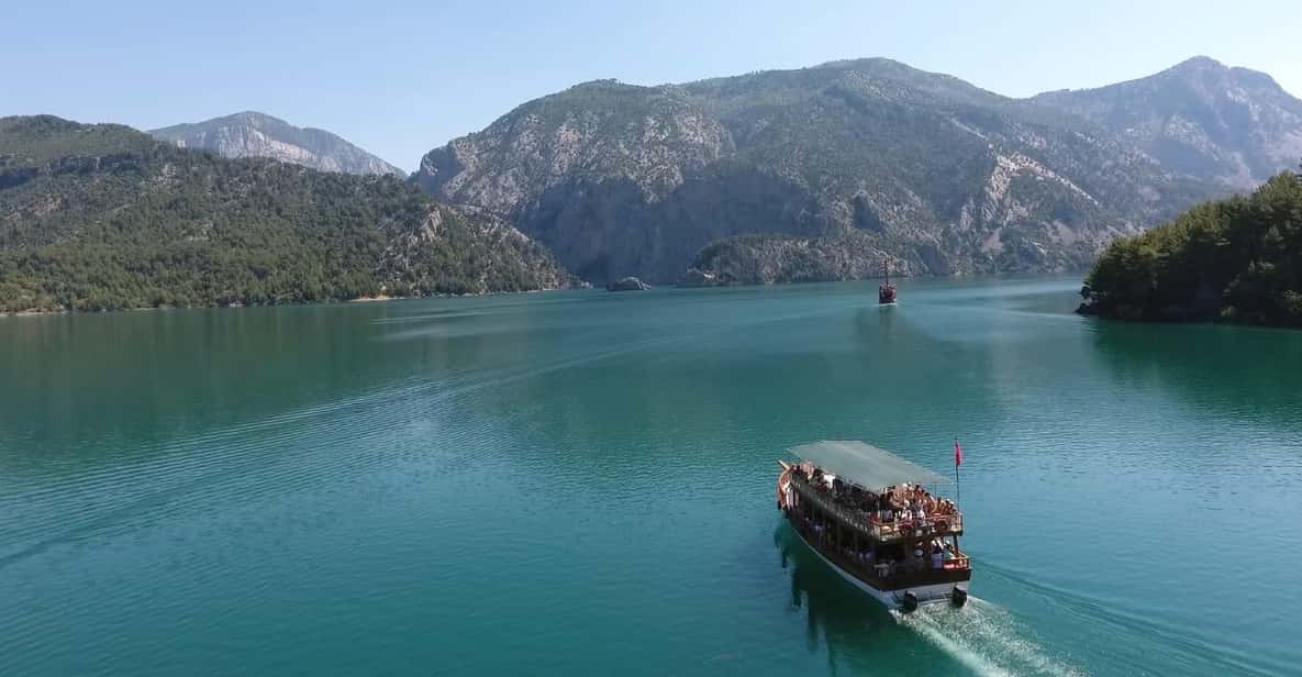 Antalya: Green Canyon Boat Trip with Lunch & Soft Drinks - Getting there: pickup, Oymapınar Dam approach, and Green Paradise