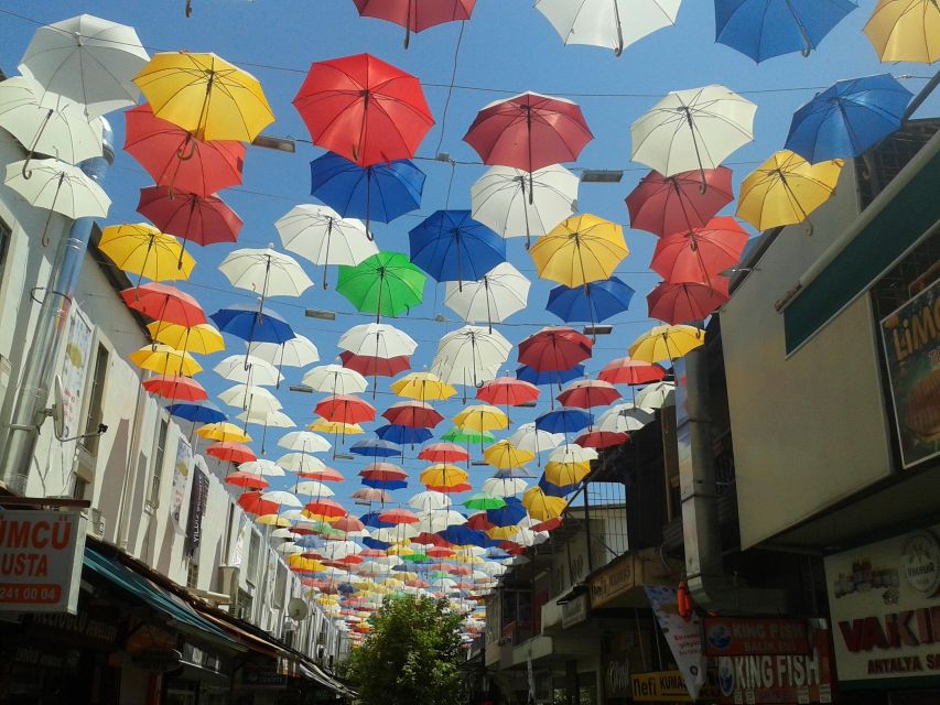 Antalya: Guided Old Town Tour with Boat Trip and Lunch - Duden Waterfalls: the in-city oasis where the sound does the talking
