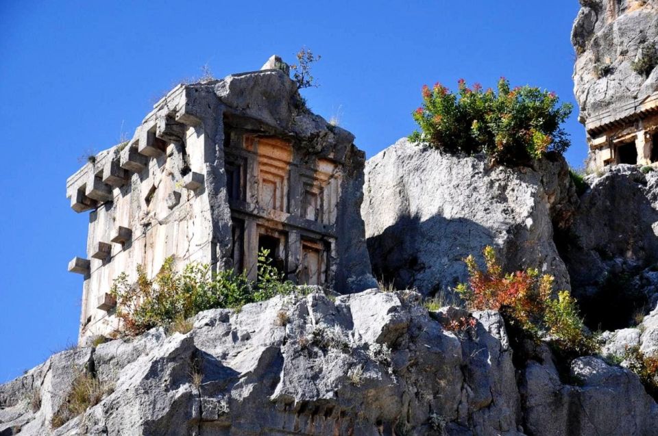Antalya/Kemer: Kekova Sunken City, Demre & Lycia Day Tour - Kekova by glass-bottom yacht: sunken streets and Simena Castle views