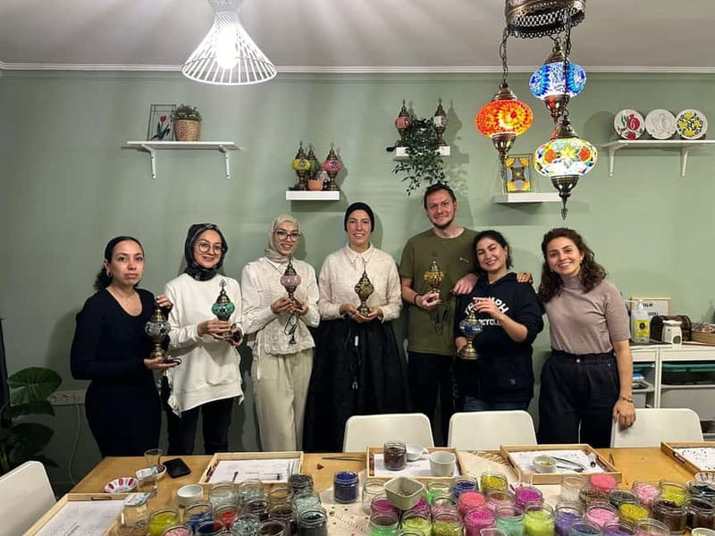 Antalya Old Town: Traditional Mosaic Lamp or Candle Workshop - Key things to know before you go