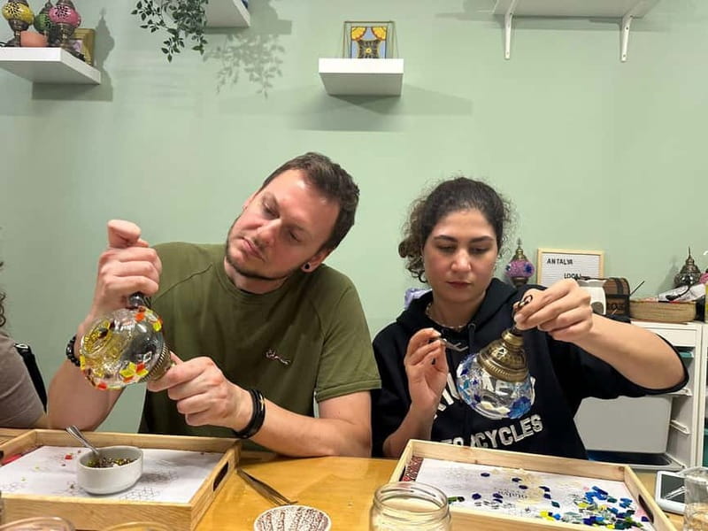 Antalya Old Town: Traditional Mosaic Lamp or Candle Workshop - Entering Antalya’s Kaleiçi workshop: right by Hadrian’s Gate