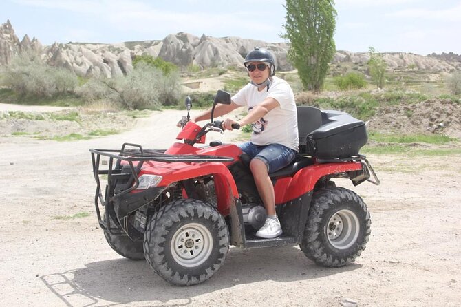 Atv Sunset Tour in Cappadocia - Stop 2: Red Valley at Sunset (Flag View or Café Pause)