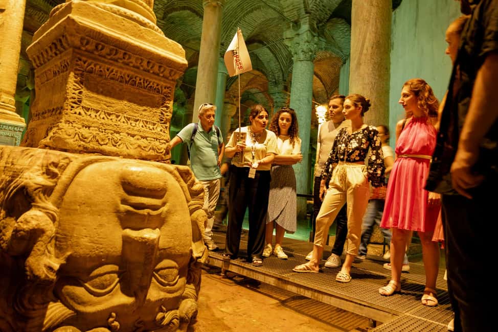 Basilica Cistern Guided Tour & Blue Mosque Audio Guide - Key Highlights Worth Your Time