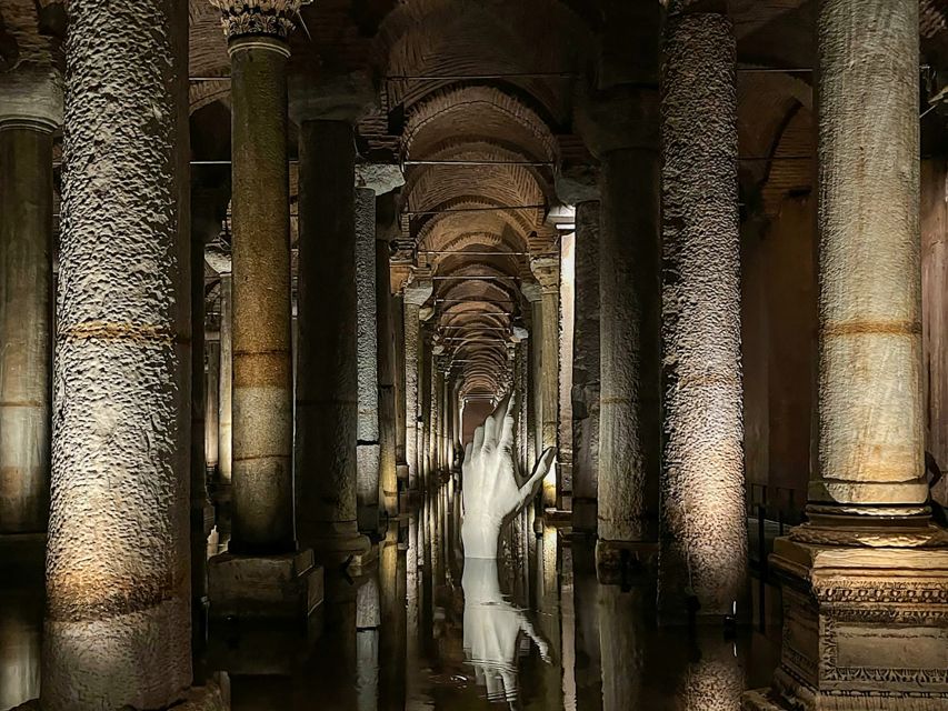 Basilica Cistern Guided Tour & Blue Mosque Audio Guide - Medusa Heads: Myth With a Real-World Explanation