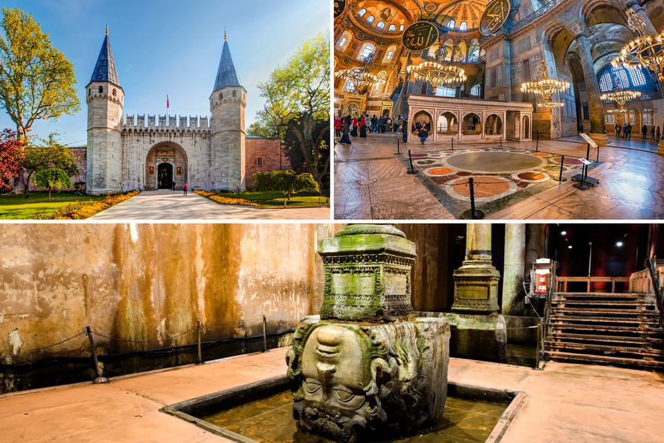 Basilica Cistern &Topkapi Palace &Hagia Sophia Combo Tickets - Key highlights worth planning for
