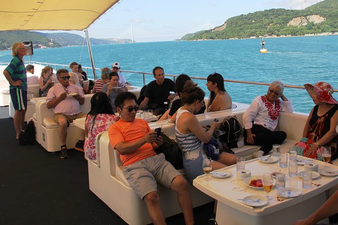 Bosphorus Luxury Lunch Cruise & Black Sea Swimming Experience - Bridge spotting is half the entertainment