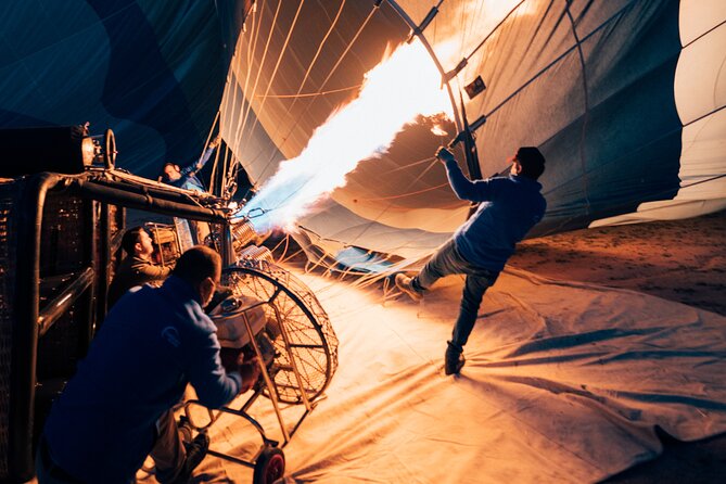 Cappadocia Hot Air Balloon Ride/ Turquaz Balloons - Up in the air: smooth takeoff and big views over fairy chimneys