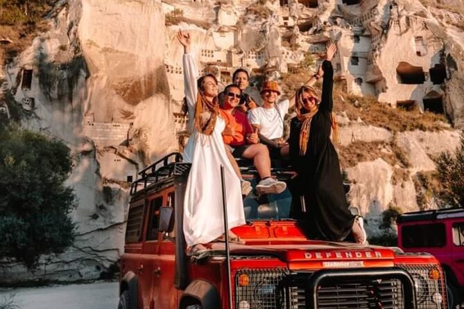 Cappadocia: Jeep Safari Tour - From hotel pickup to Ortahisar: you feel the off-road adventure fast