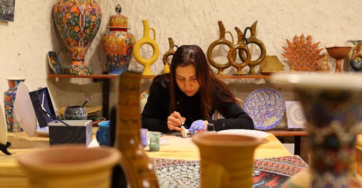 Cappadocia: Pottery Workshop - Where You’ll Craft Your Pottery in Avanos (Kybele Boutique Ceramic)
