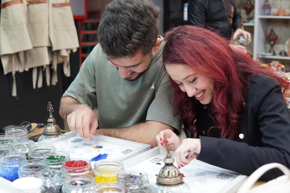 Cappadocia: Traditional Mosaic Lamp Workshop - The creative rhythm: tea, music, and a surprisingly calming pace