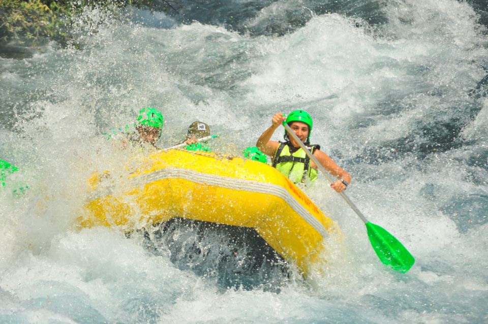 City of Side/Alanya: Koprulu Canyon Rafting Tour with Lunch - The Start: Antique Bridge Photos and Body Rafting in Cold Water