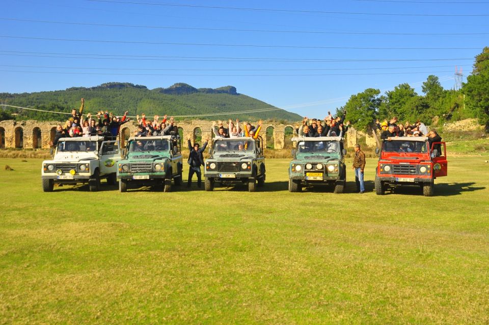City of Side: Green Canyon Jeep Tour, Boat Trip & Waterfall - Green Lake Boat Trip and Swim Break: The Best Cooling System