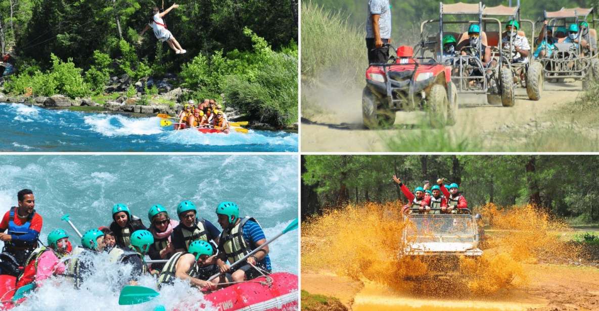 City of Side: Rafting, Zipline, Jeep, Buggy and Quad Combo - Why Köprülü Canyon is the right kind of wild-day