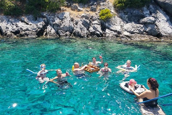 Daily Boat Trip - First named swim: Şövalye (Knight) Island snorkeling break