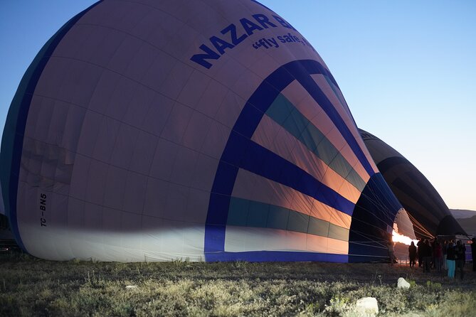 Daylight Balloon Flight Cappadocia (Goreme) by Nazar Balloons - The landing moment: safe, smooth, and oddly emotional