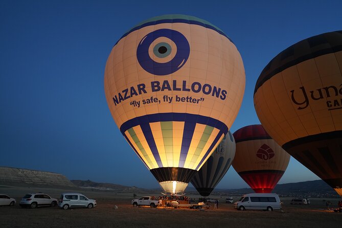 Daylight Balloon Flight Cappadocia (Goreme) by Nazar Balloons - Champagne on the ground and your flight certificate