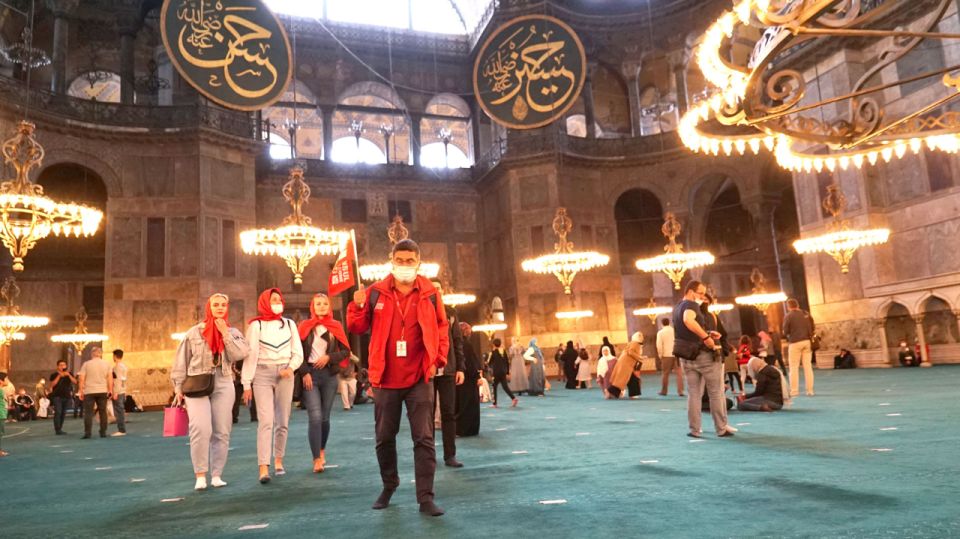 Flexible Combo: Hagia Sophia, Topkapi, Basilica, Blue Mosque - Audio guide after the tour: the smartphone link is part of the value