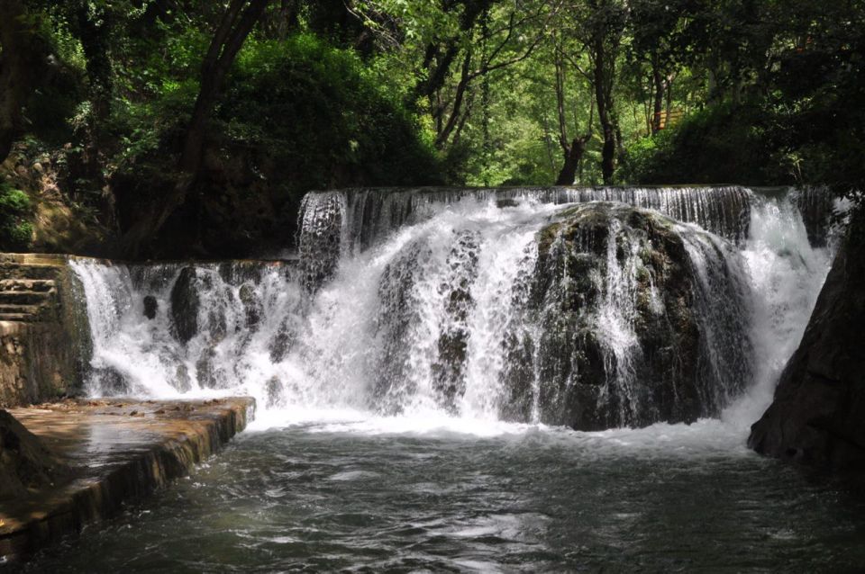 From Alanya: Jeep Safari Tour with Lunch at Dim River - Turkish village stop: bread, tea, mosque visit, and simple culture