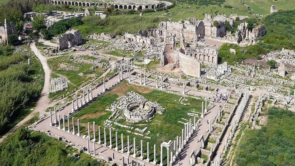 From Antalya: Day Tour of Ancient Roman Sites - Perge’s Roman Baths, Agora, Colonnaded Street, and Nympharium