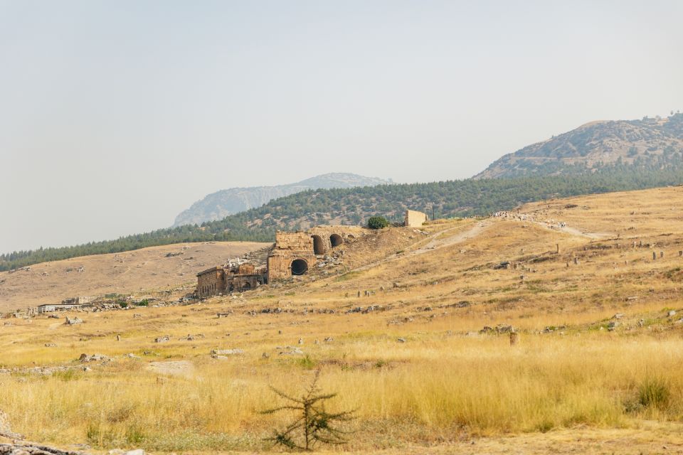 From Antalya/Kemer: Pamukkale and Hierapolis Tour with Lunch - Hierapolis Ruins: Roman Theatre Views and Big-Site Focus