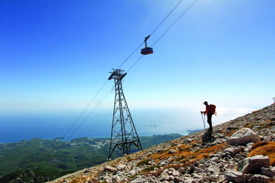 From Antalya or Kemer: Olympos Cable Car Ticket - Riding up Tahtalı Mountain: panoramic views that reach far