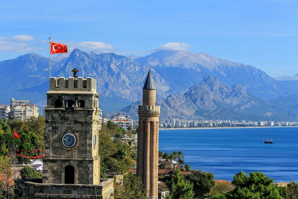 From city of Side: Antalya Old City and Waterfall Day Trip - Kaleiçi and Hadrian’s Gate: How to Use Your Four Hours