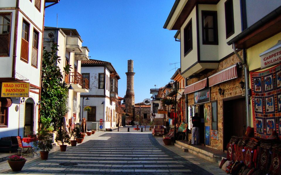 From City of Side: Full-Day Antalya City Tour w/ Transfers - From Side to Antalya City Center: the 75 km ride and how the day flows