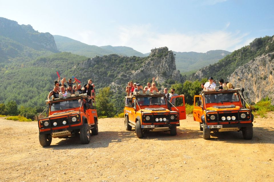From Kusadasi: Full-Day National Park Jeep Tour with Lunch - Water fights, dance shows, and foam-party style fun