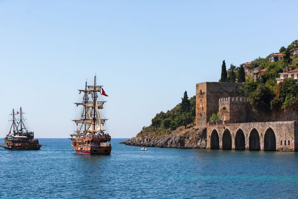 From Side: Alanya Tour with Lunch, Boat Trip, and Cable Car - Damlatas Cave and Cleopatra Beach: small time, memorable formations