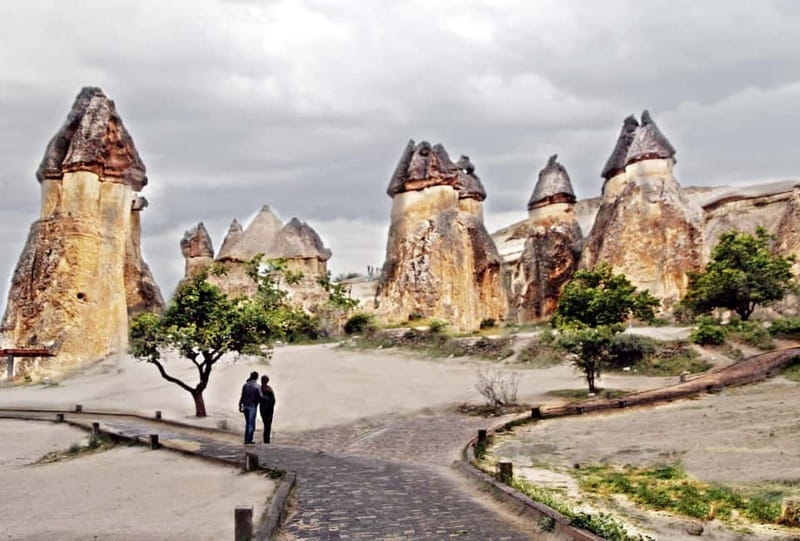 Full Day Cappadocia Red/Green Combined Tour in 1 Day w Lunch - Pasabag (Monks Valley): fairy chimneys made for photos