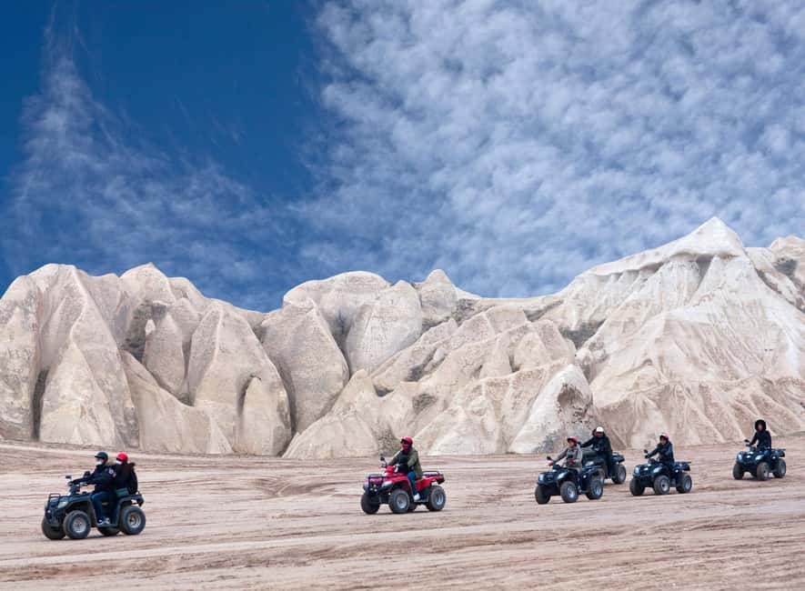 Goreme: ATV Sunset or Daytime Tour - The Route: Mushroom Valley, Kılıçlar, Kızılçukur, and Girls’ Monastery