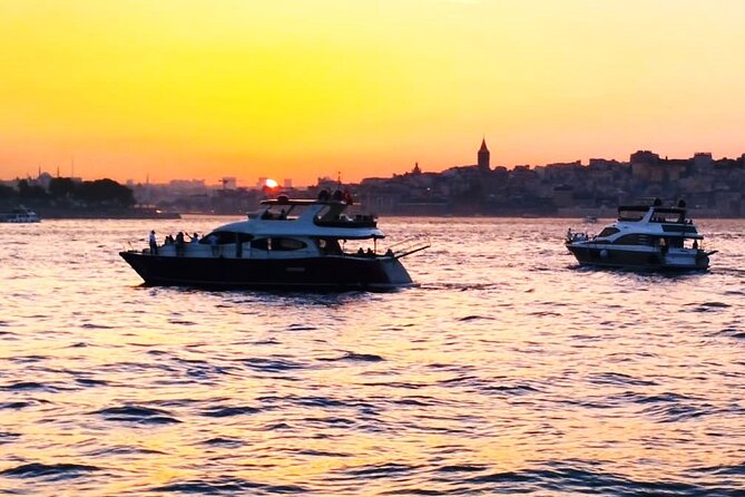 Guided Bosphorus Sunset Cruise on Luxurious Yacht - Small Group Cruise - Boarding day vibe: what the yacht experience feels like