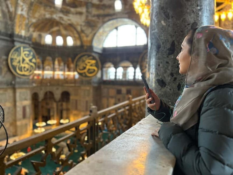 Hagia Sophia Skip-the-Line Ticket & Blue Mosque Audio Guide - Audio guides on your phone: the setup that prevents stress