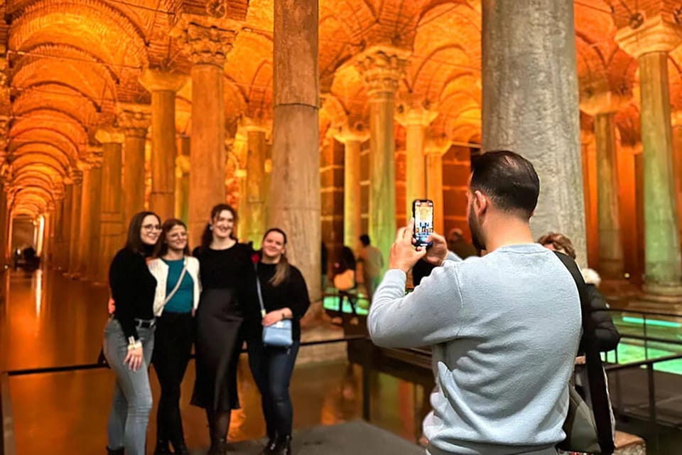 Istanbul: Basilica Cistern Fast-Track Entry and Audio Guide - What you’ll see underground: architecture, columns, and Medusa heads