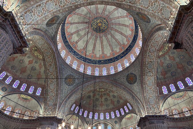 ISTANBUL BEST: Iconic Landmarks Full Day PRIVATE Guided City Tour - Stop 2: Blue Mosque’s Domes and Blue Tile Interiors