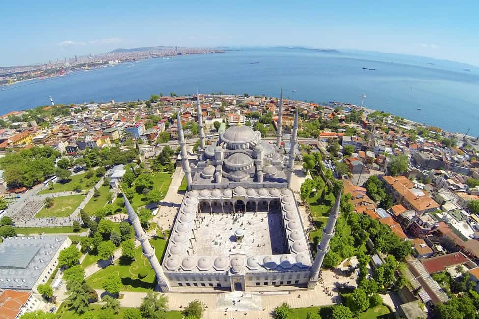 Istanbul: Blue Mosque, Hagia Sophia, & Old Town Walking Tour - Blue Mosque First: Tiles, Courtyard Views, and Real-World Modesty