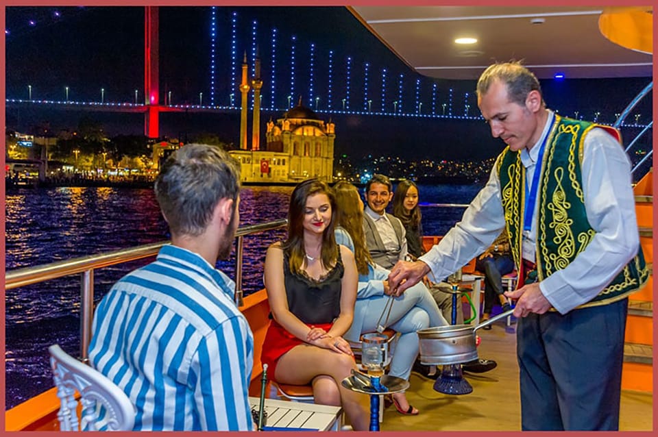 Istanbul: Bosphorus Night Dinner Cruise with Private Table - Live Entertainment on Board: Folk Music, Dance, and a Dance Floor Moment